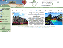 Tablet Screenshot of castelli-francia.com
